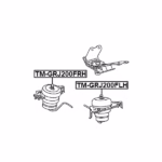LEFT ENGINE MOUNT (HYDRO) (TM-GRJ200FLH) - Image 2