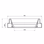 DRIVE SHAFT OIL SEAL 47.5X70.1X8.85X8.85 (95FDY-49700909C) - Image 2