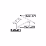 BUSHING REAR TRAILING ARM (TAB-480) - Image 2